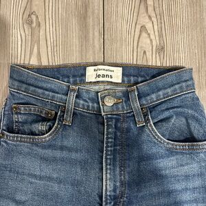 Reformation Classic Blue Straight women’s skinny jeans